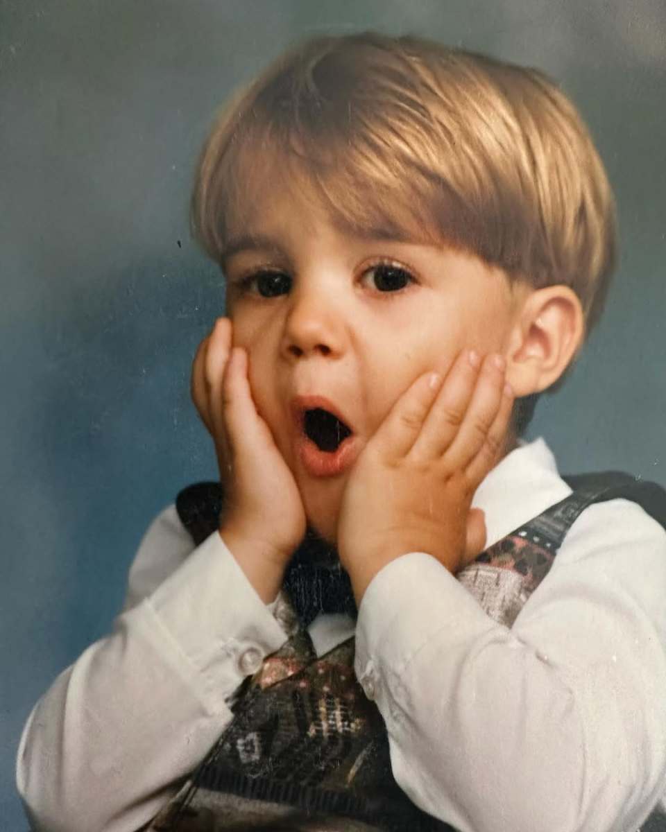 Photo of Justin Bieber when he was a little boy posted to Pattie Mallette's instagram, Photo Credit: pattiemallette/Instagram