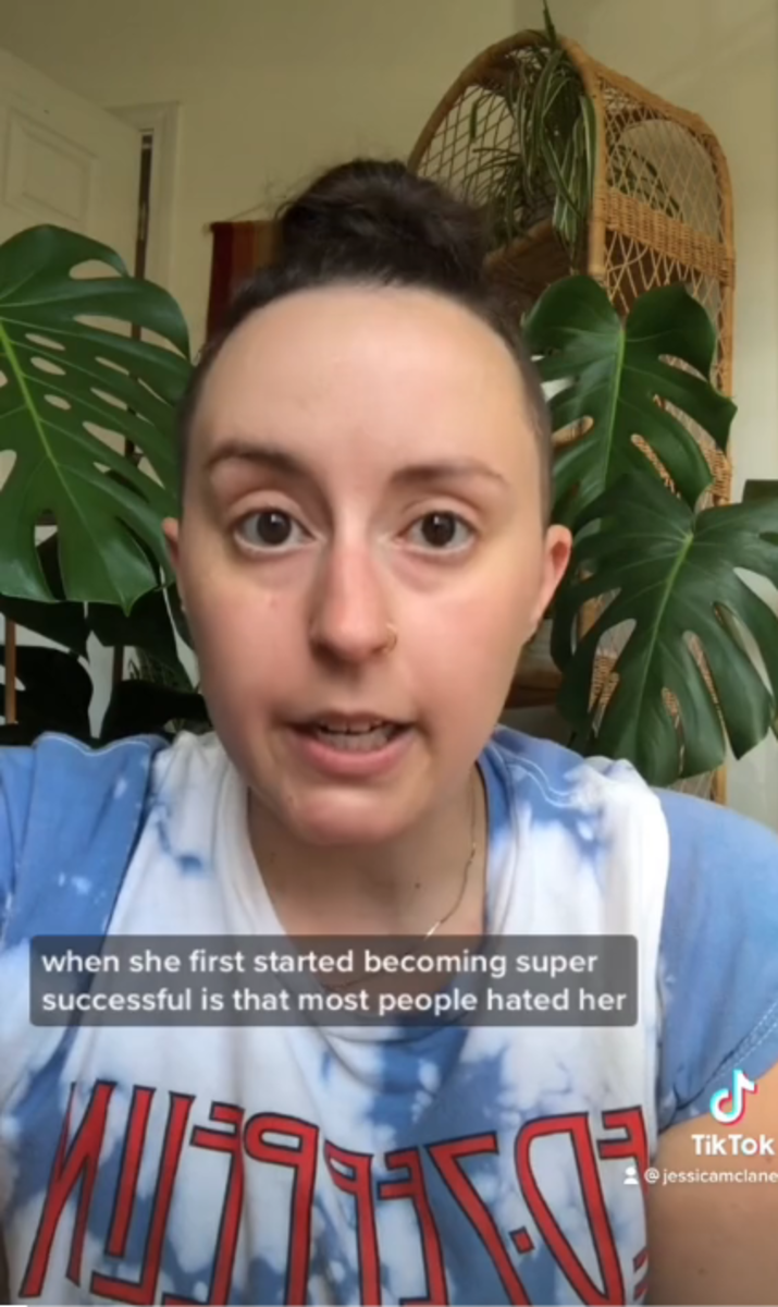 Screenshot of Jessica McLane in a video she posted to TikTok, Photo Credit: much/Tiktok